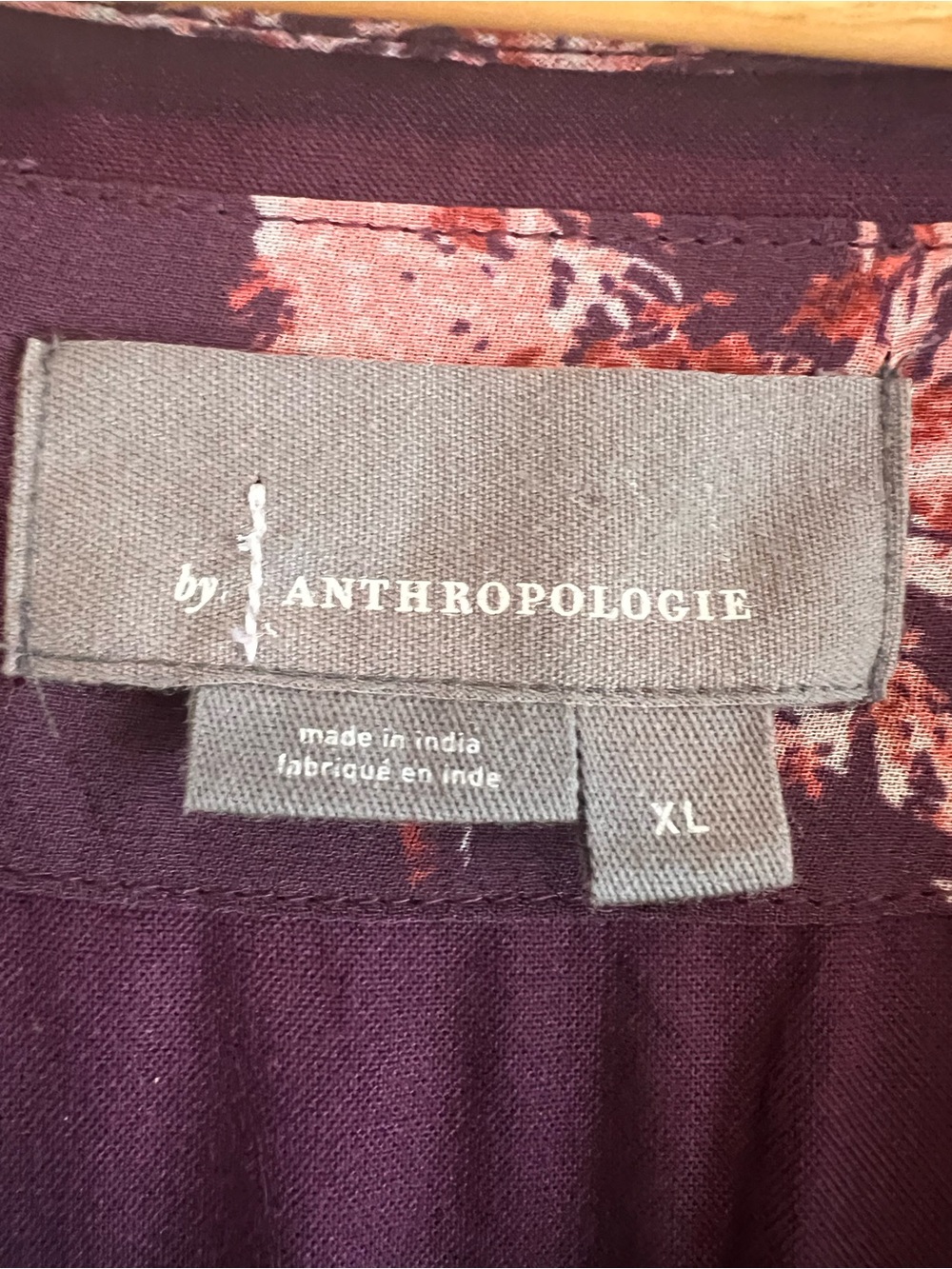 Anthropologie Somerset Maxi Dress floral Chiffon Edition XL excellent condition - Picture 16 of 16